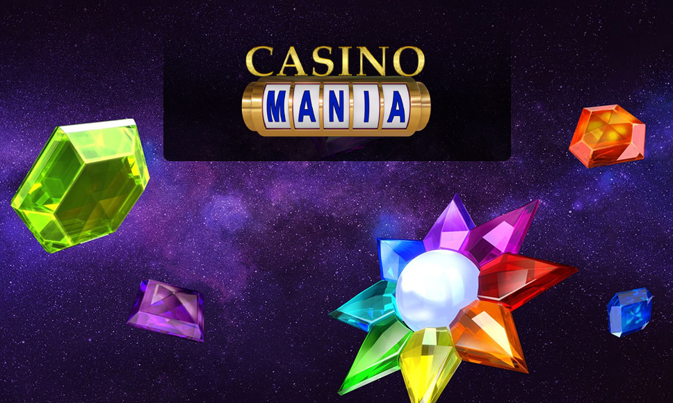 CasinoMania logo e feature galassia
