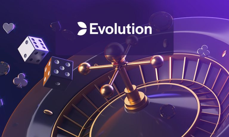 Logo Evolution e immagine roulette