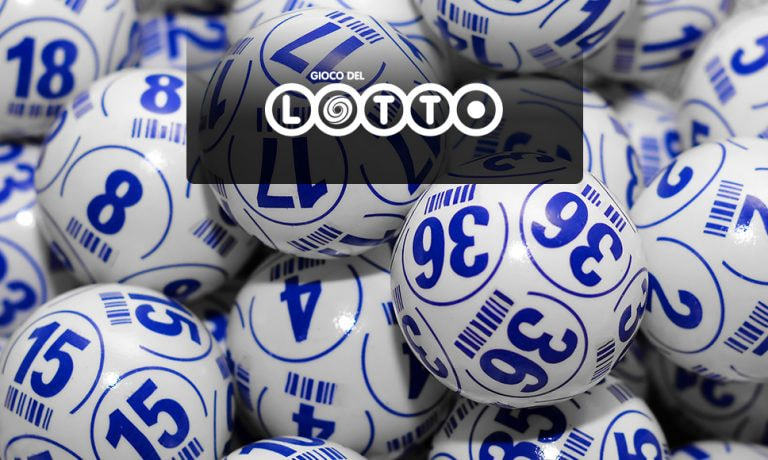 Palline del lotto e logo il Lotto