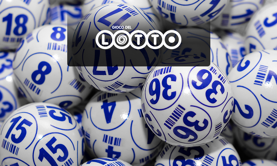 Palline del lotto e logo il Lotto