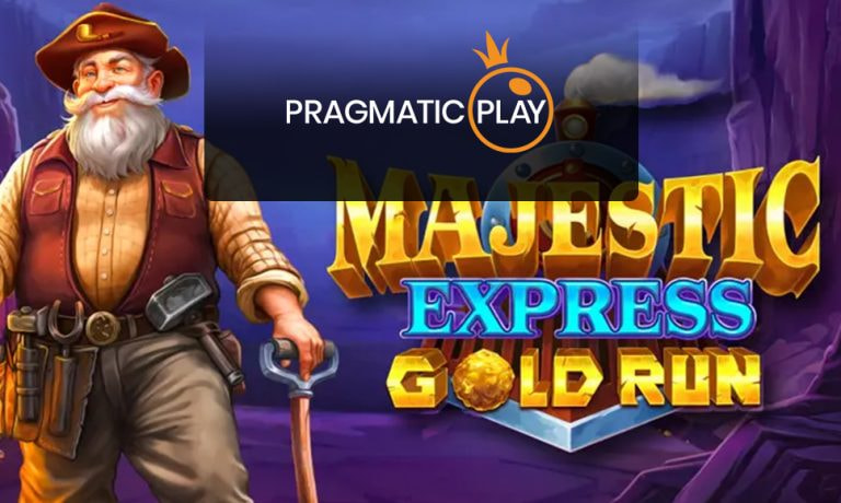 La slot Majestic Express Gold Run e logo Pragmatic Play