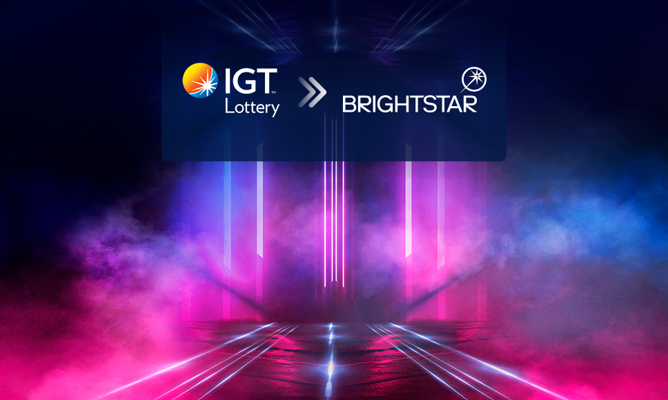 Loghi IGT Lottery e Brightstar