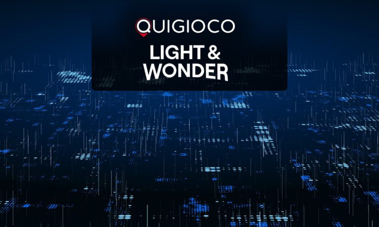 Logo Quigioco e logo Light & Wonder