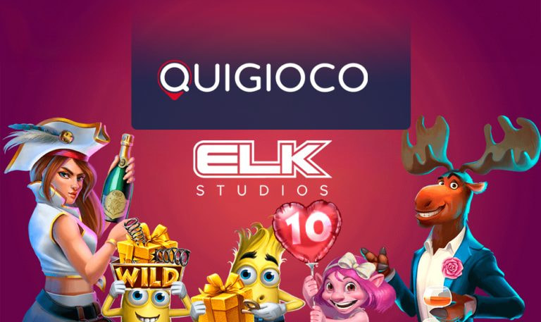 logo QuiGioco, logo ELK Studios