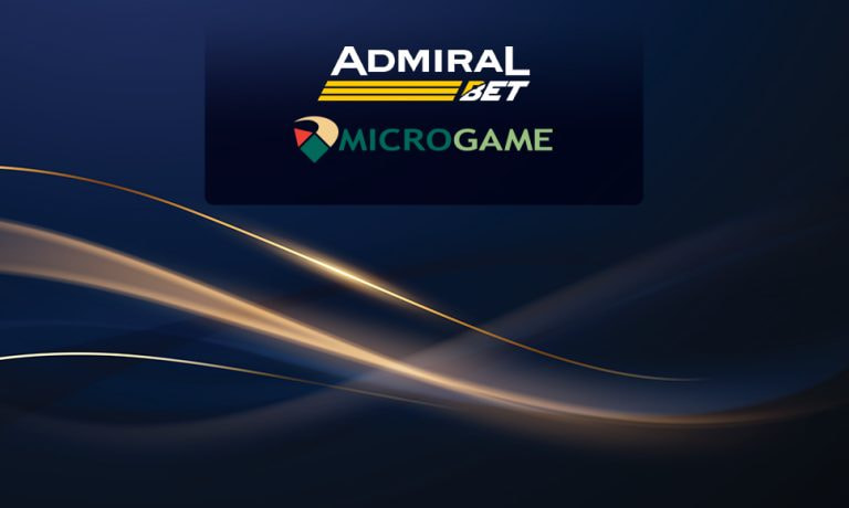 Logo AdmiralBet e logo Microgame.