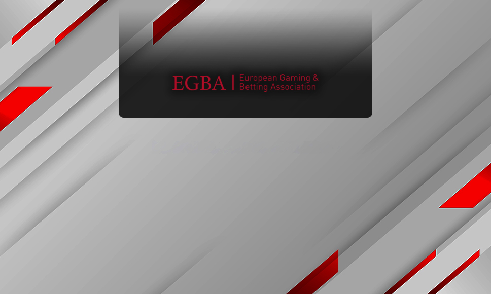 Logo EGBA European Gaming & Betting Association.