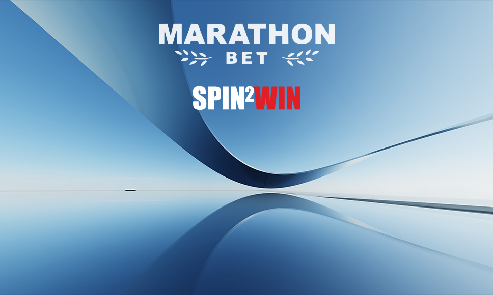 Logo Marathonbet e logo Spin2Win.
