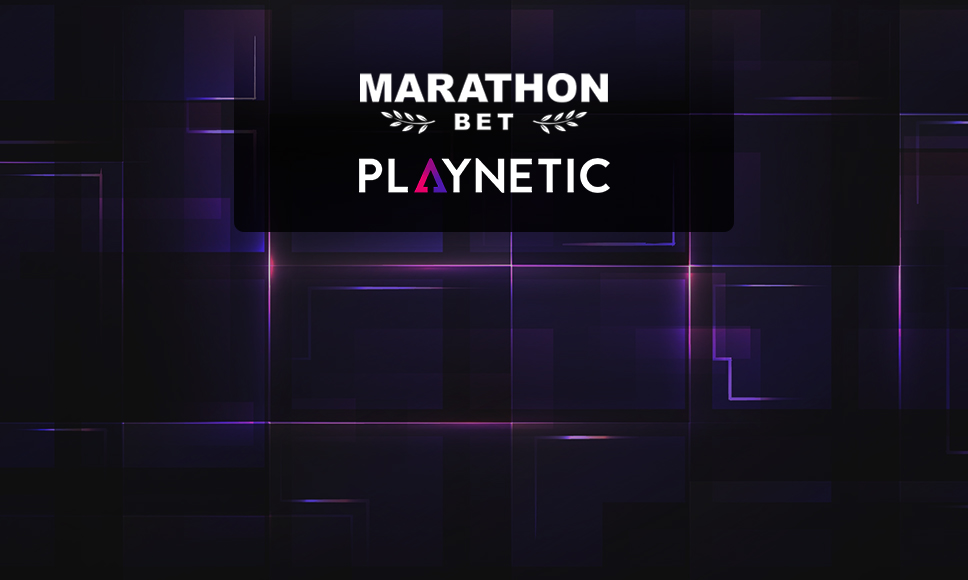 Logo Marathonbet e logo Playnetic