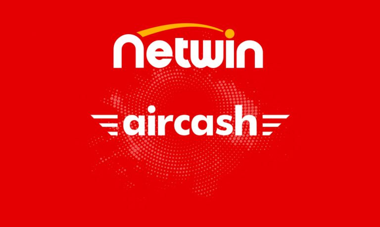 Logo Netwin, logo Aircash