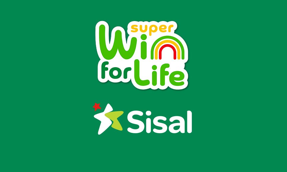 Logo Super Win for Life, logo Sisal