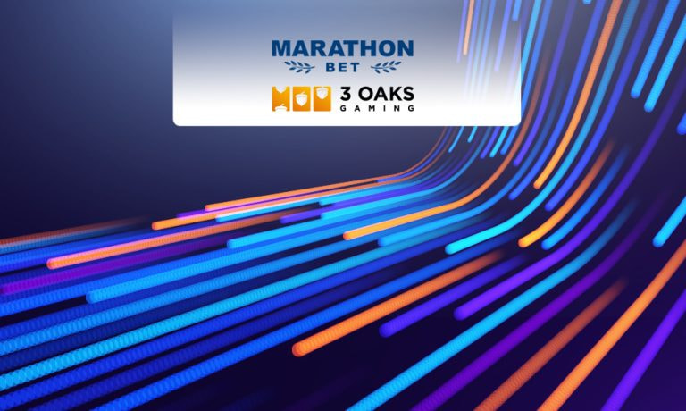 Logo Marathonbet e logo 3 Oaks Gaming