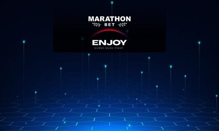 Logo Marathonbet e logo Enjoy Gaming