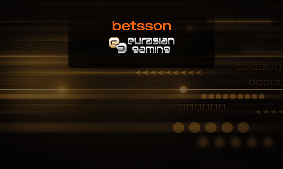 Logo Betsson e logo Eurasian Gaming