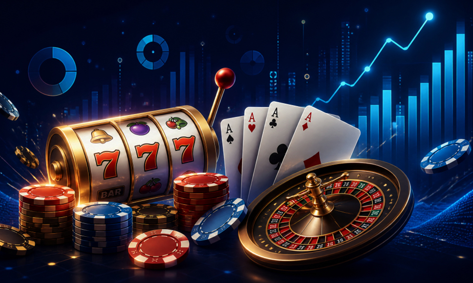 Giochi da casinò, grafici e dati